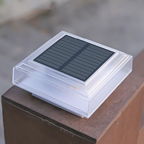 Luces de poste para exteriores con alimentación solar y accesorio para terraza 3