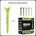 Zcoorey Golf Tees 50 Pack 3 1/4