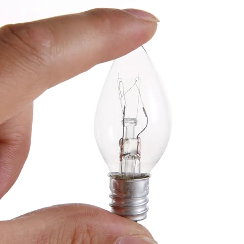 E12 T20 Salt Lamp Bulbs -15 Watt Light Bulbs for Scentsy Wax Warmer-2700K Warm White, E12 Candelabra Base for Himalayan Salt Rock Lamps & Baskets, Scentsy Plug-in Wax Warmers, Night Lights -12PACK - Image 10