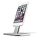 Twelve South HiRise for iPhone/iPad, Silver | Adjustable charging stand, requires Apple Lightning cable (not included)