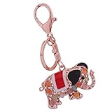 Porte-clés de voiture pour femme - avec un design plaqué strass, novateur et exquis, c'est un porte-clés un accessoire de , adorable breloque pour à main