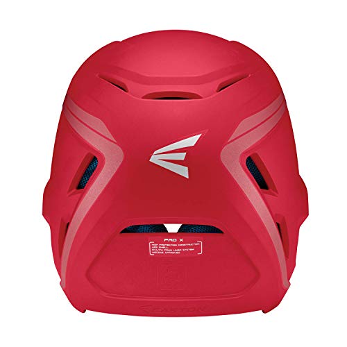 Easton Pro X Baseball Batting Helmet, Senior, Matte Red #TOP1