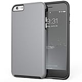 Crave iPhone 6S Plus Case, Dual Guard Protection Series Case for iPhone 6 6s Plus (5.5 Inch) - Grey