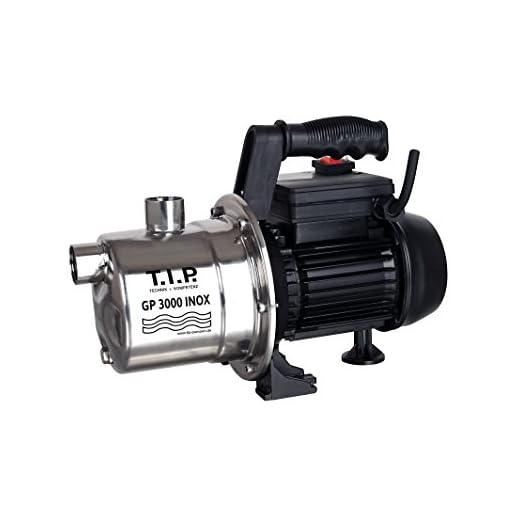 T.I.P. 30111 Bomba para jardín de acero inoxidable GP 3000 Inox