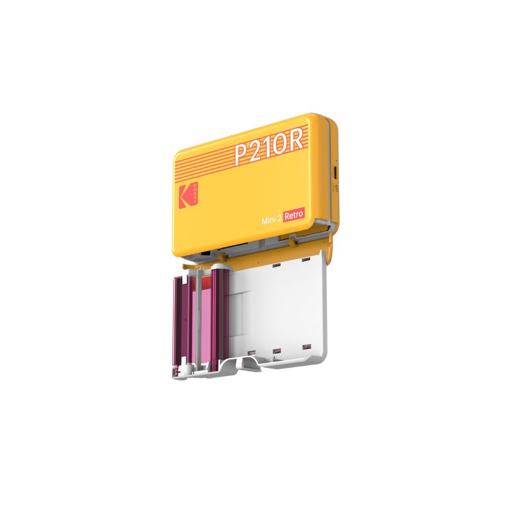 Kodak 4PASS Film Cartridge (2.1x3.4 inches) for Mini 2 Retro, 60 Sheets 3