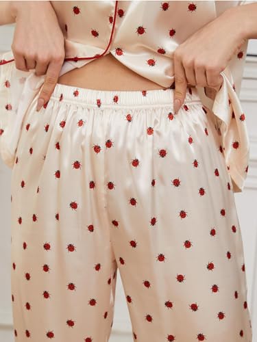 Pyjama en satin de soie ensemble deux pièces chic : le cadeau idéal pour elle