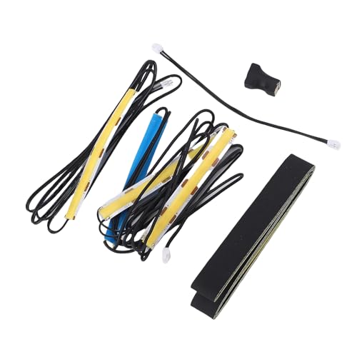 Sxhlseller 3D �v�����^ LED ���C�g �X�g���b�v �L�b�g�A5V 12W ���P�x COB �Ɩ��AP1P P1S �V���[�Y�p Y �R�l�N�^�t���AGH1.25 JST �}�U�[�{�[�h�ڑ��P�[�u���t��