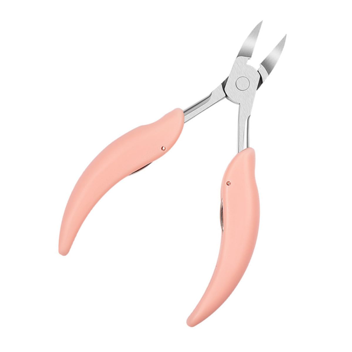 SHINEOFI Ergonomic Cuticle Trimmer Nipper with Double Spring Design and Tight Closing, Stainless Steel Pedicure Tool for Precise Cuticle Removal and Nail Art
