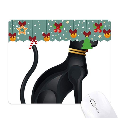 Tapis de souris chat antique Égypte en caoutchouc motif abstrait artistique