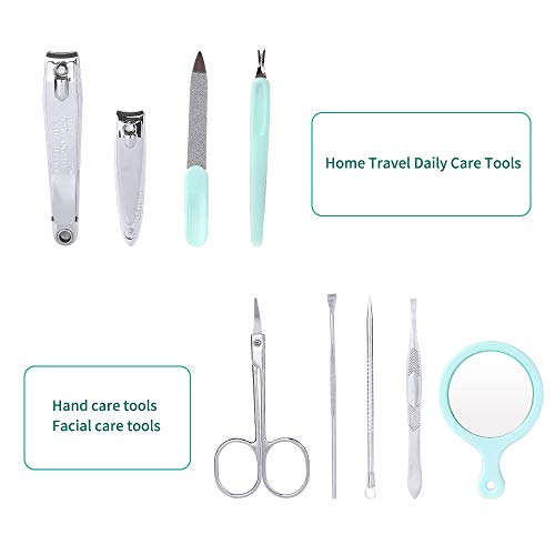 Nagelknipser, Maniküre-Set, 9-in-1, Edelstahl, professionelles Pediküre-Set für dicke Nägel, Nagelhautentferner… – Bild 4