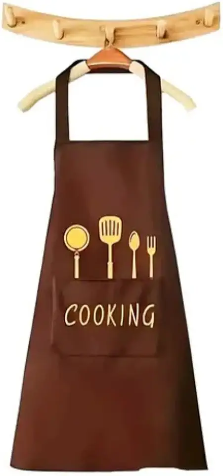 Avental de Cozinha Impermeável com Bolsos Frontais - Avental para Cozinhar Unissex - Ajustável Confortável - Ideal para Limpeza, Churrasco, Lavanderia e Uso Doméstico - UpShop