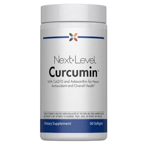 Stop Aging Now Turmeric Curcumin Complex Supplement, 60 Softgels with Black Pepper, CoQ10 & Astaxanthin for Heart and Overall Health