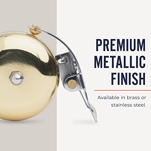 Image of Pennant Bicycle Bell Brass