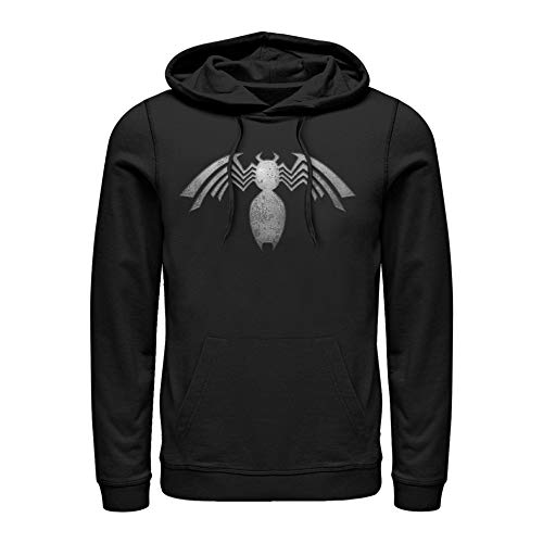 Men's Venom Logo Hoodie Men's Marvel Venom Logo Pull Over Hoodie