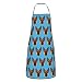 MSINCUDJ Grembiuli da Cucina, Grembiule da Cucina Testa di Pastore Tedesco con Tasche, Grembiule da Cuoco Impermeabile Regolabile Bavaglino per Unisex