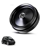 Loddery Riemenscheibe Kurbelwelle, Riemenscheiben-Vibrationsdämpfer kompatibel für Mercedes-Benz SMART 451 MHD A1320300568