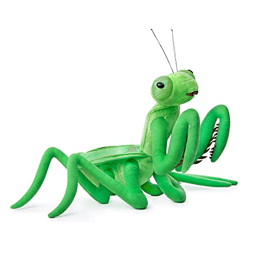 lilizzhoumax Simulation Mantis Plush Toy 33cm/13inch Realistic Stuffed Animal Cute Super Soft Home Decoration Animal Toys Gift for Kids boys girls green