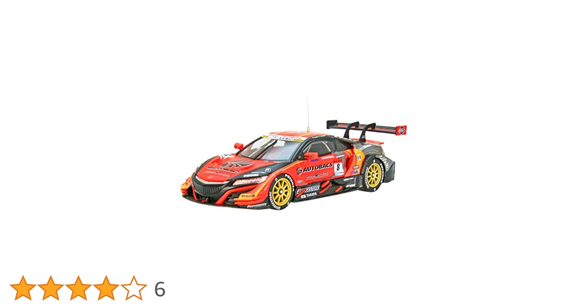 8月8日までの限定価格 【新品】エブロ SUPER GT 2017 1/43 エブロ 45516 ホンダ ARTA NSX-GT スーパーGT GT500 2017