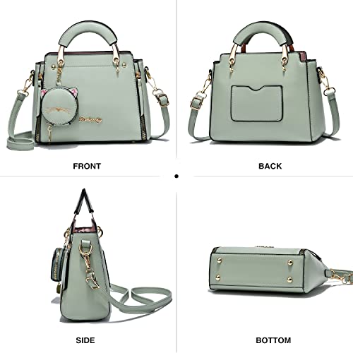 Image of Xiaoyu Fashion Purses and Handbags for Women Ladies Crossbody Bags Top Handle Satchel Shoulder Bags Small Totes