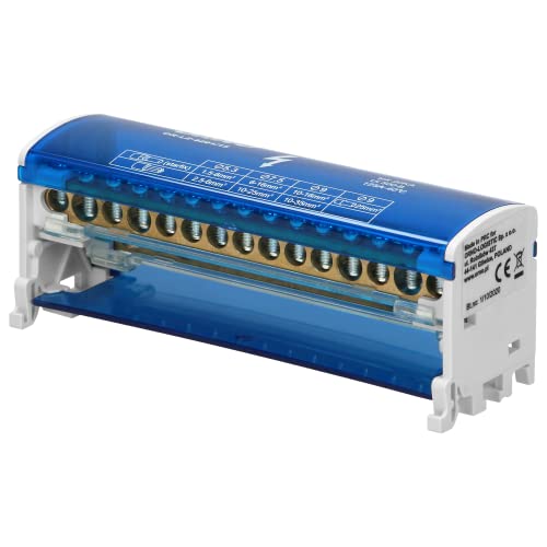 Orno LZ-8201/15 Morsettiera Distribuzione a 2 file,15fili