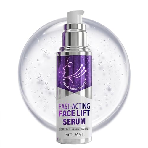 Fast-Acting Face Lift Serum Firming Face Serum for Skin Tightening Smooths Appearance of Fine Lines & Pores Supports Youthful Looking Skin