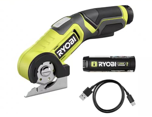 RYOBI USB Lithium Power Cutter KIT with 2.0 AH USB Lithium Battery and Charging Cable FVC51