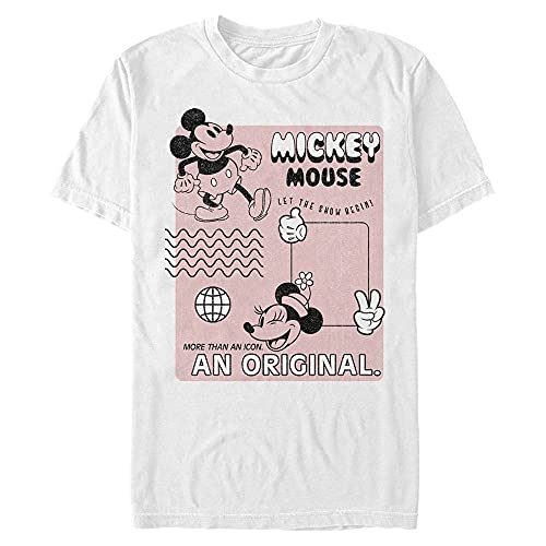 T-shirt Mickey homme aux finitions soignées en coton doux