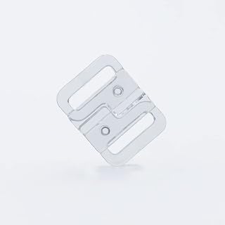 VEVESI Plastic Transparent Buckles Front Closure Hook Bikini Clasp Fasteners Bra Swimwear Clip Sewing Supplies DIY Garment (13MM)