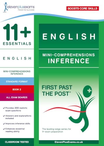 Image of 11+ Essentials English Mini Comprehensions: Inference Book 2 (First Past the Post)