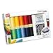 Produktbild Gütermann creativ Nähfaden-Set mit 12 Spulen Allesnäher 100 m in starken Farben + Stecknadeln von PRYM und Nähmaschinennadeln von SCHMETZ