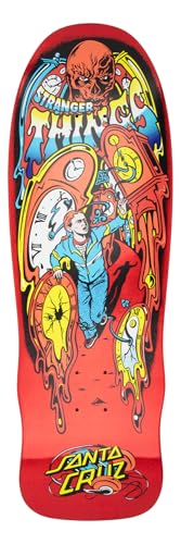 Santa Cruz Stranger Things Grabke Max Melting Clock 24.6 cm x 74.7 cm tablas de skate