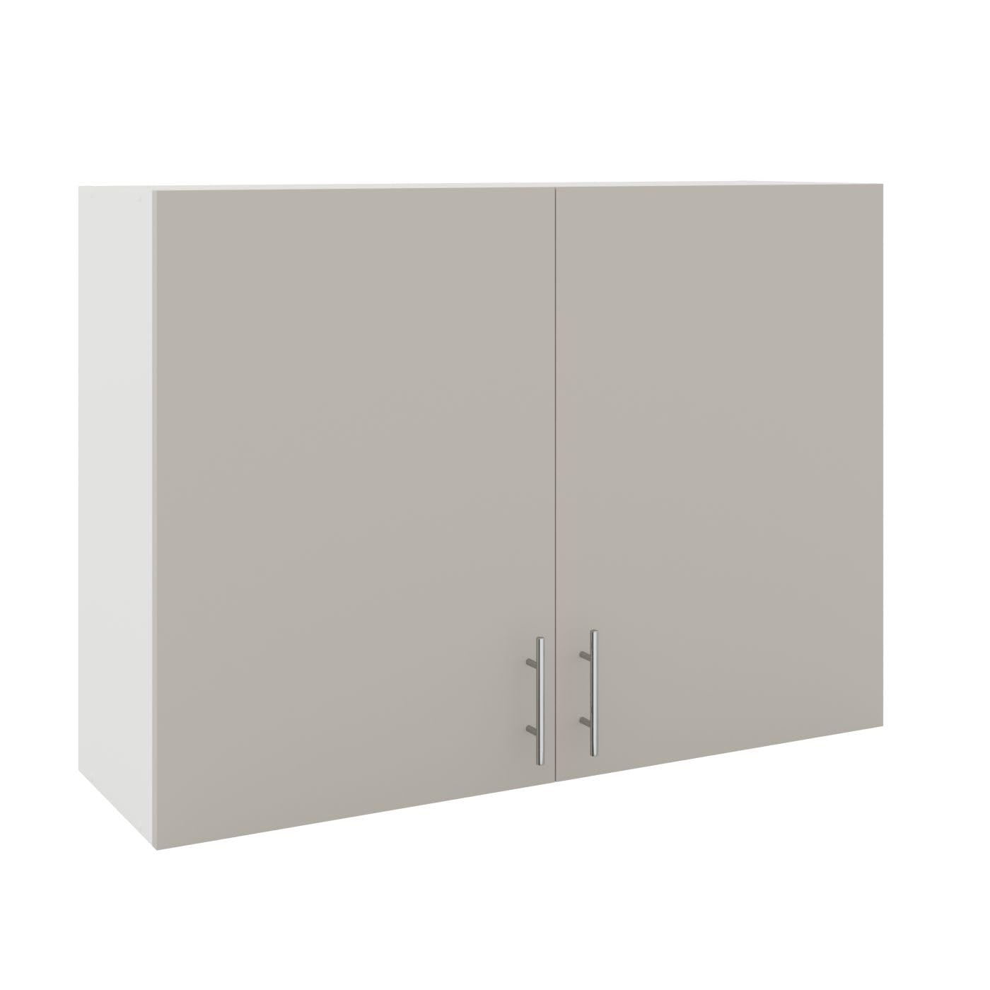 JD Greta 1000mm Kitchen Wall Cabinet with Door – Wall Unit – Cashmere Matt – Modern Storage Cupboard — image 1