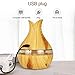 Produktbild HDFIER luftbefeuchter geräuschlos Aromatherapie Luftbefeuchter, Ultraschall Aroma Öle Diffusor für Zuhause, Yoga Vase USB Mini Geschenk Blütenblätter