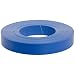 Slatwall Accent Strip, Blue Vinyl 128' x 1.18" (L x H)