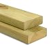 Produktbild Bohle Kiefer imprägniert 40x120 mm Länge 130 cm Konstruktionsholz Dielen Brett 4-seitig glatt gehobelt