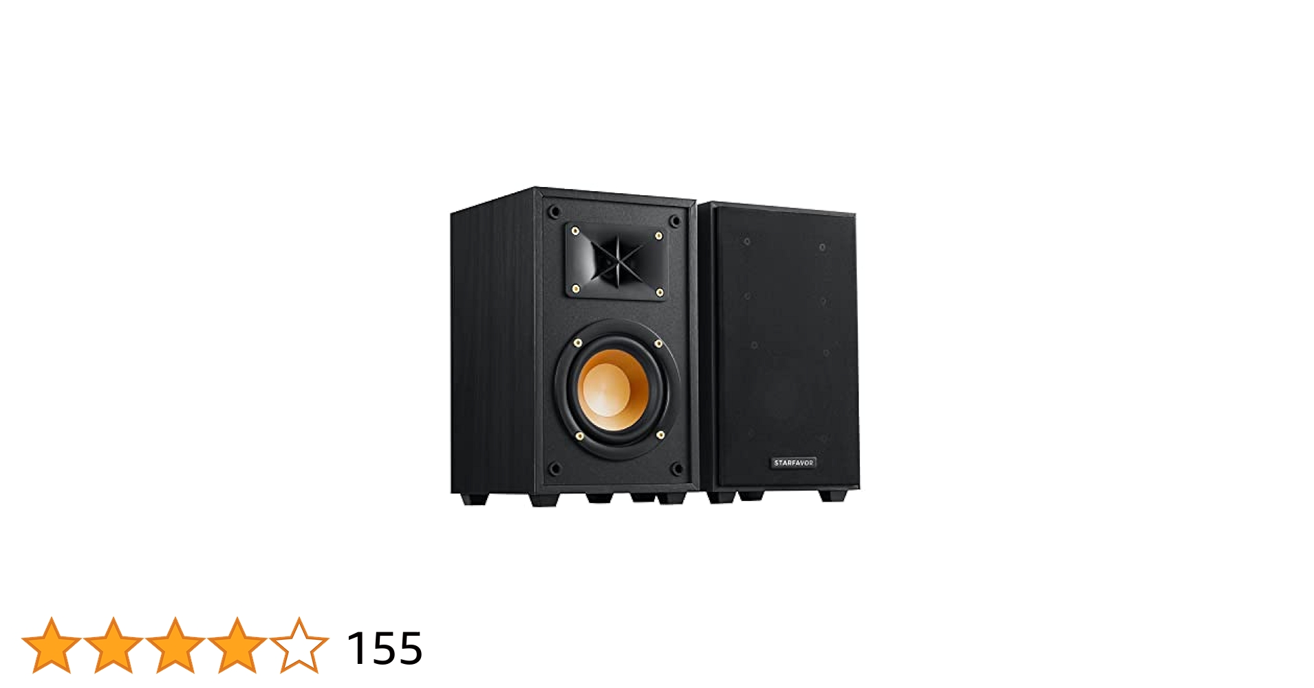 starfavor パッシブスピーカー・アンプセット Amazon.co.jp: Starfavor P4-2ウェイパッシブ ブックシェルフ