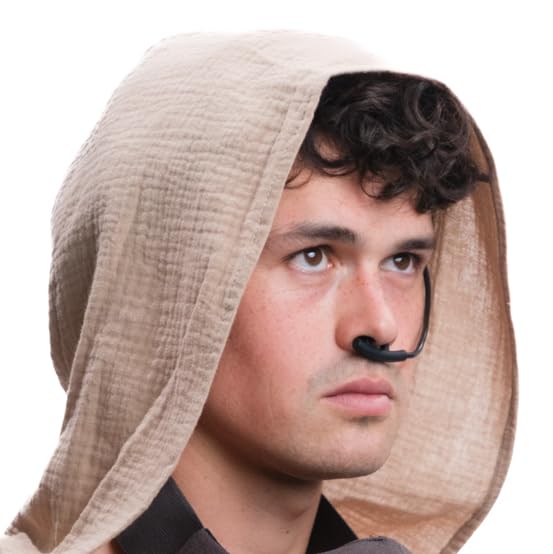 Sand Warrior Nose Piece Plug Tube Cosplay Costume Cannula Suit Prop Still Accessory Gift
