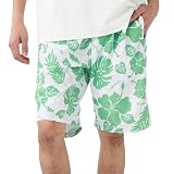 OP ハイビスカス柄 トランクス メンズ 514435 GRN XL