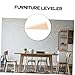 DOITOOL 5pcs Wood Furniture Levelers Sturdy Shims for Leveling Table Leg Leveler Tool Door for Stabilization