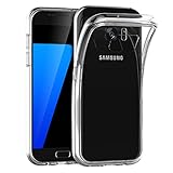 Galaxy S7 Case, JETech® S7 Case Bumper Shock-Absorption Bumper and Anti-Scratch Clear Back for Samsung Galaxy S7 (Crystal Clear)