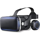 ★【Diseño cómodo】: nuestras gafas de realidad virtual están diseñadas para la comodidad. La construcción flexible y la planificación ajustada a los contornos permiten un ajuste cómodo y un uso sin interferencias para un disfrute duradero sin molestias. Las almohadillas suaves aseguran un ajuste ceñido y minimizan los puntos de presión. Disfruta de películas, vídeos y juegos durante horas sin inconvenientes.