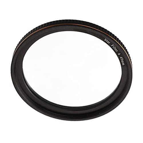 Sternfilter für Kamera, High Definition, Einstellbarer -Screen-Effekt, Anti-Beschichtung, Doppelrahmen-Rotationsdesign (49mm)