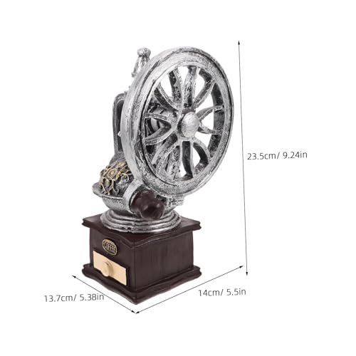 Statuette résine pour machine à café et décoration de table basse moderne - 3