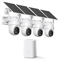 ELYSOO 2K/4MP Home Security Camera System, 2.4G & 5GHz Wi-Fi Connected