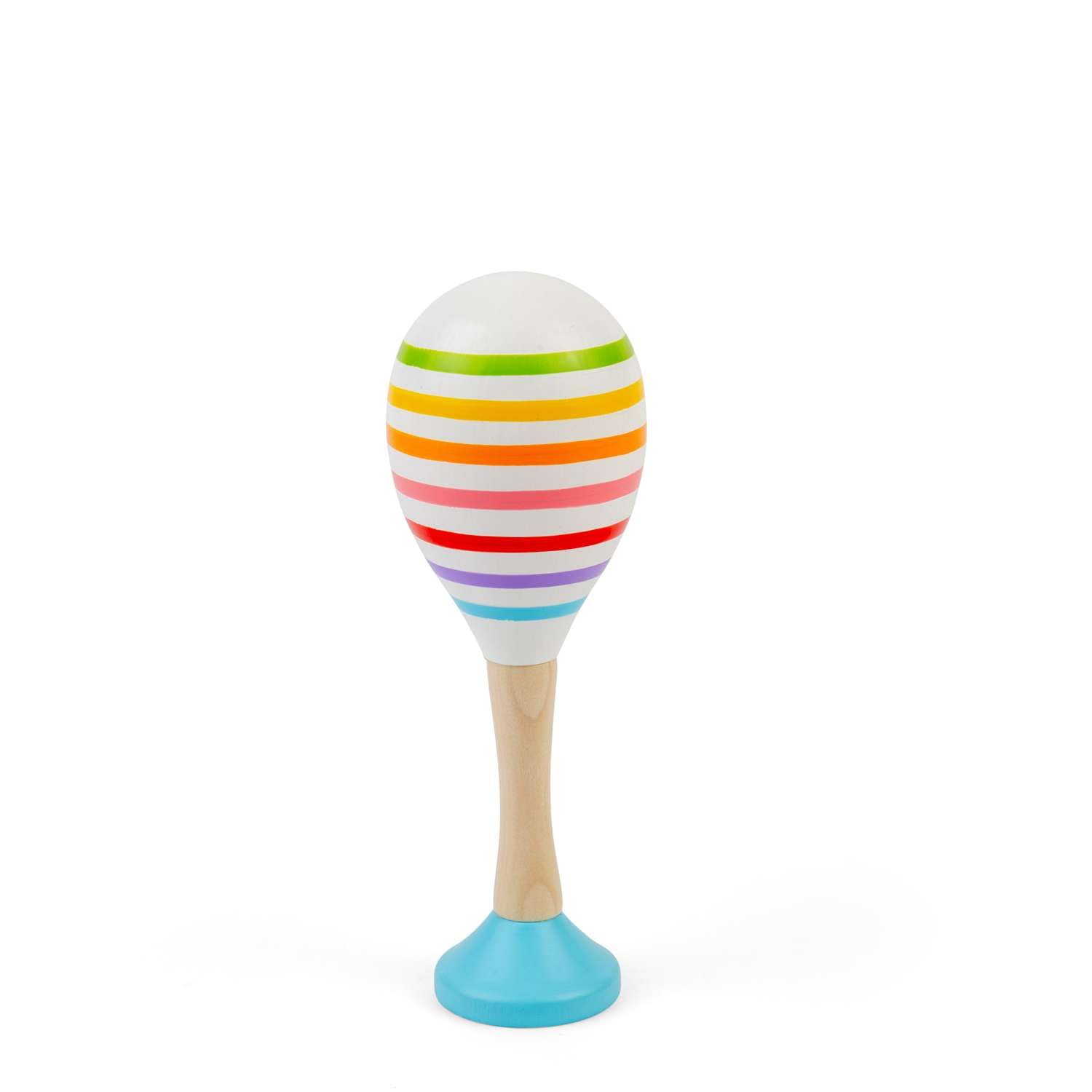 BigJigs Holzmaraca Spielzeug Set - buntes Musikinstrument für Kinder
