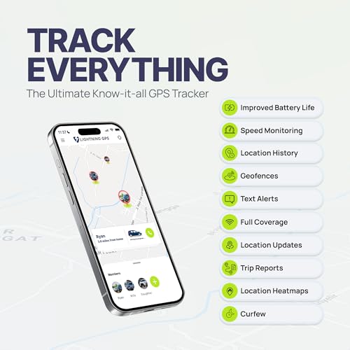 Image of Lightning GPS GL300 Car Tracker Device for Vehicles w /Magnetic Case - Hidden GPS Tracker for Fleet Security, Long Range Vehicle Tracking, Discreet, Ideal for Cars and Trailers, Subscription Required