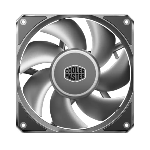 Image of Cooler Master MasterFan A120 Case Fan, High Air Pressure, Aluminum Blades