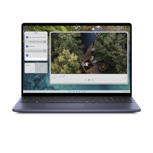 Dell Inspiron 16 5645 Ordenador portátil, Procesador AMD Ryzen 7-8840U, pantalla de 16'' FHD+, 16GB RAM, 1TB SSD, Gráfico AMD UMA, Windows 11 Home - Teclado retroiluminado francés AZERTY, Indigo