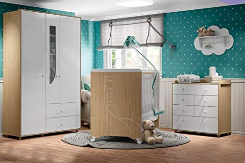 Berço Multifuncional Mini Cama Pão de Mel Henn