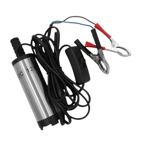 MotiveTech Bomba de Aceite Sumergible Mm para Motor - Alimentación de 12 V, Compacta Y Eficiente